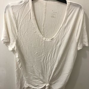 Tie in the front t-shirt